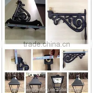 Spanish Style Street Cast Iron Antique Lighting Pole thumbnail-4