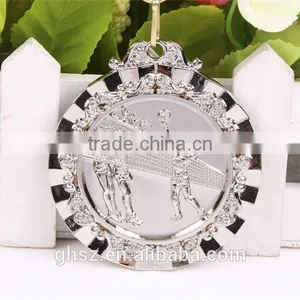 Best Selling Zinc Alloy Volleyball Gold Medals thumbnail-1