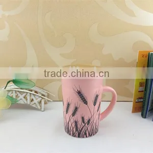 Ceramic Mug With Wood Lid/cover thumbnail-1