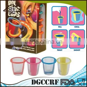 High Production 2 oz Plastic Resuable Jello Shot Cup 12pack thumbnail-1
