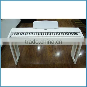 White Color 88 Key Progressive Hammer-action Keyboard Digital Piano thumbnail-1