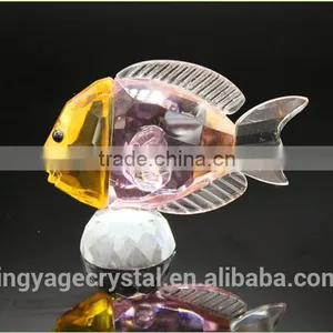 Colorful Crystal Seafish Model as Special Wedding Gift or Beautiful Crystal Christmas Gift thumbnail-1