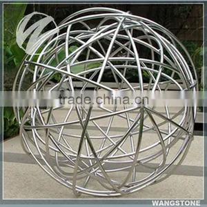 Metal Decoration Wire Sphere Sculpture thumbnail-1