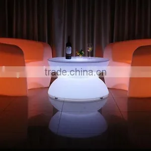 Comfortable Glowing Cup Shape Chair With Led Light thumbnail-5