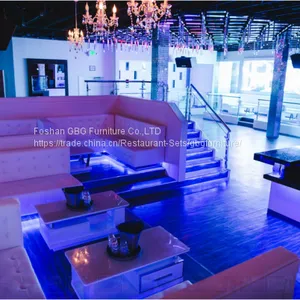 Customized Modern Classic Design Club Sofa and Table thumbnail-3