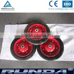 Recycle Rubber Material 13inch Solid Rubber Wheel thumbnail-1