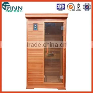 Home Using Wood Infrared Sauna and Steam Combined Room thumbnail-2
