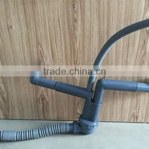 Factory Price Kitchen Vegetable Washing Basin Two Way Drainage Tube Plastic Pipe thumbnail-2