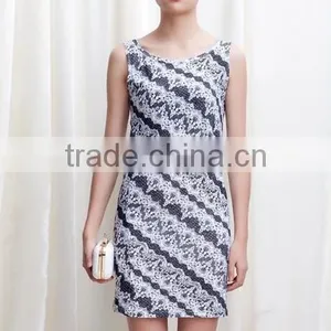 2014 Cheap Ladies Dress,sleeveless Skirts Guangzhou Clothes thumbnail-1