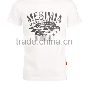 2016 Men 's Fashion Blank T-shirt thumbnail-5