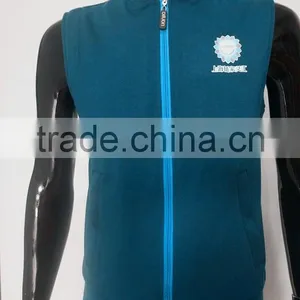 New Design Slim Fit Vest With Collar YKK Zipper thumbnail-1