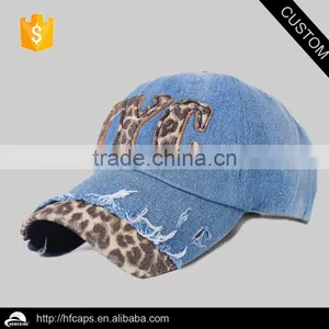Canvas Custom Applique 6 Panel Baseball Cap And Hat thumbnail-1