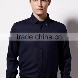 New Design Made to Measure Cotton Slim Men Shirt BSZ0085 thumbnail-1