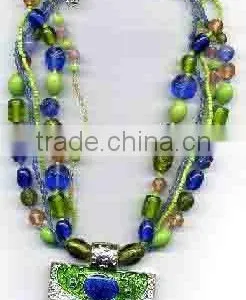 Square Pendant Necklace thumbnail-1