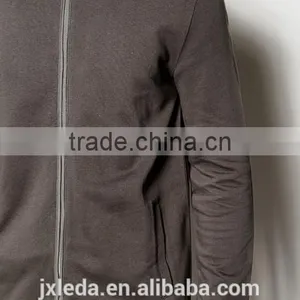 New Style Curved Hem Blank Bomber Jacket Custom Made thumbnail-4
