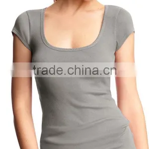 WOMEN'S SCOOP NECK TOP thumbnail-2