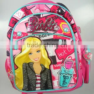 2015 New Fashion Girls' Red School Bag Hot List Gril Printing thumbnail-2