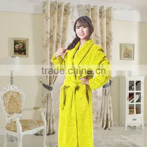 Wholesale Printed Knee Length Delicates Robe thumbnail-1