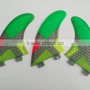 FCS Fiberglass Fin G5 Colorful Surfboard Future Fins Surf Barbatanas thumbnail-3