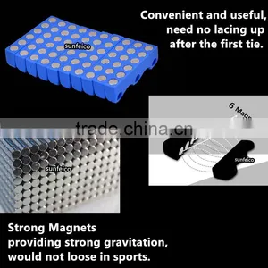 Novelty Sneaker Shoe Buckles No-Tie Magnetic Closure Casual Shoelace Amazon Supplier Provide UPC Barcode Label Service thumbnail-6
