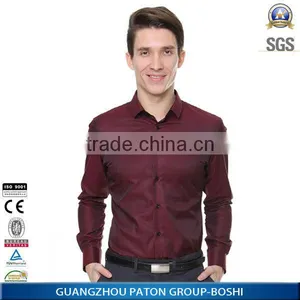 2016 Newest 100% Cotton Casual Mens Dress Shirt in Bulk thumbnail-1
