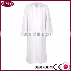 White Cheap Doctoral Clergy Robes thumbnail-3
