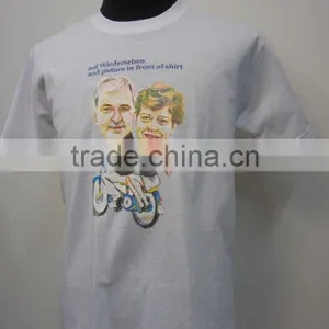Customized Cotton Printed T-shirts O-neck thumbnail-1