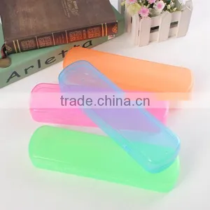Hot Sale Modern Design Portable Candy Colors Hygienic Travel Camping Toothpaste Toothbrush Holder Protect Case Storage Bo thumbnail-5