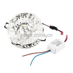 Exquisite 3W LED Modern Crystal Ceiling Light Fixture Lamp Lighting thumbnail-4