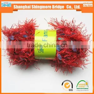 Online Shopping First Choice Feather Pompom Yarn From China Feather Pompom Twisted Yarn Factory in a Low Price thumbnail-4