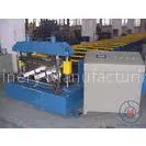 PLC Control Roll Forming Machinery Rectangle Tube Mill GCr15 Rollers 45# Steel Shaft thumbnail-1