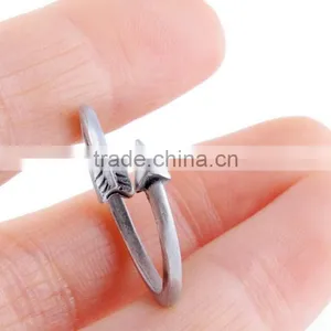 Gold /Silver Plated Adjustable Ring Arrow Wrap Rings Women Jewelry thumbnail-5
