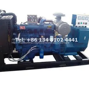 Low Power Diesel Power Generator Ricardo Open Type Generator Set 75KW for Sales thumbnail-1