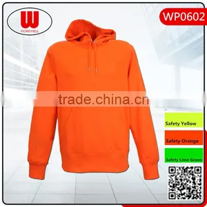 Hi Vis Orange Work Hoodies thumbnail-1