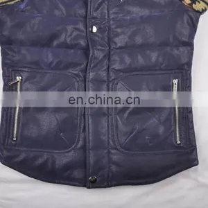 Lastest Fashion Mens Bright Color Leather Korean Winter Coat 2015 thumbnail-5