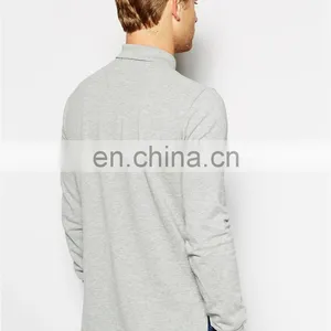 Yihao Trade Assurance Man Custom Polo Accept Custom Logo Polo Shirt Long Sleeve Shirt Uniform 2015 New Men Clothing thumbnail-2