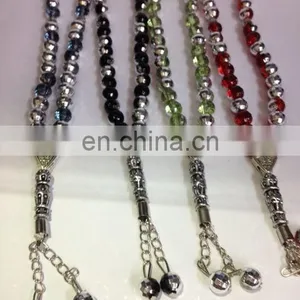 Arabic Popular Models Crystal Glass Muslim Prayer Bead Tasbeeh thumbnail-1