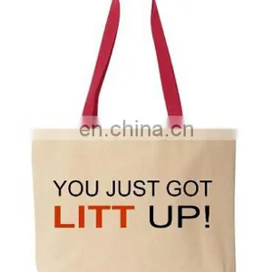 Hot Sale High Quality Plain Cotton Tote Bag thumbnail-4