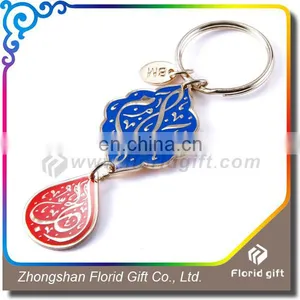Hot Sale Custom Metal Keychain With Epoxy Logo for Gift thumbnail-5