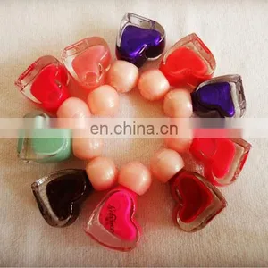 5ml Unique Lovely Shape Design Glass Nail Polish Bottles With Bottom thumbnail-1
