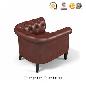 Hotel Sofa Chesterfield Chair Living Room Furniture thumbnail-3