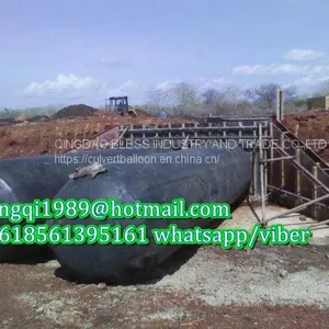 Pneumatic Tubular Forms for In-situ Cast of Concrete Pipe and Drainage Lines thumbnail-1