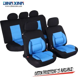 DinnXinn Audi 9 Pcs Full Set Velvet Car Seat Cover Fabric Supplier China thumbnail-4