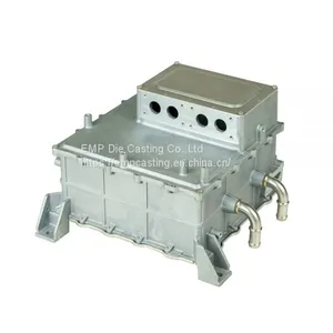 Aluminium OEM Electric Vehicle Battery Charger Die Casting Auto Parts thumbnail-1
