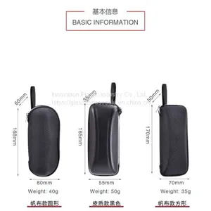Large-sized Sports Sunglasses Case; Creative Zippered Myopic Eyewear Case thumbnail-4