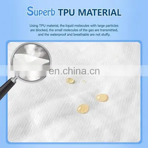 Body Temperature Regulating Hypoallergenic Waterproof Mattress Pad thumbnail-4