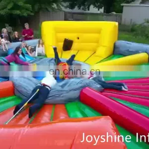 Human Chow Down Inflatable Hungry Hippos Carnival Game Juegos Inflables Hippo Wipeout Games For Kids and Adult thumbnail-1