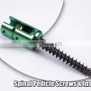 Factory Price Surgical Screw Polyaxial Pedicle Screw for Medical Titanium Screws Orthopedic Spine Implants thumbnail-1