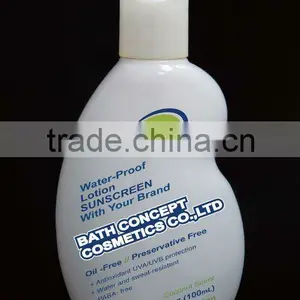 Customize Label Sunscreen Lotion ( Various SPF Value Available) thumbnail-1