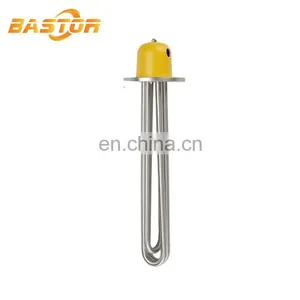 Incoloy 800 Immersion Boiler Water Electric Flange Tubular Heating Element thumbnail-1